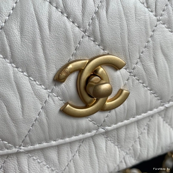 Firstbag Ru MINI FLAP CHANEL WITH TOP HANDLE BAG 0819